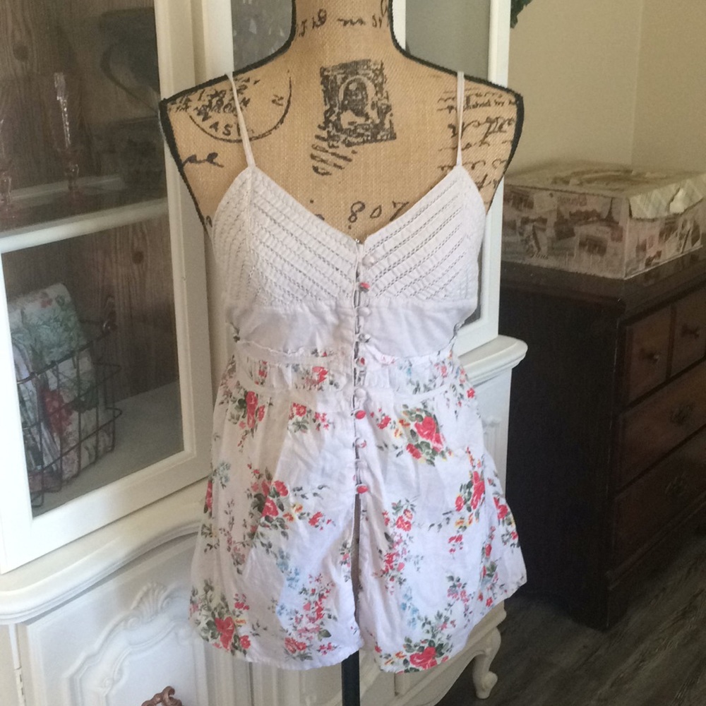 Crown of Hearts Flowered Cami